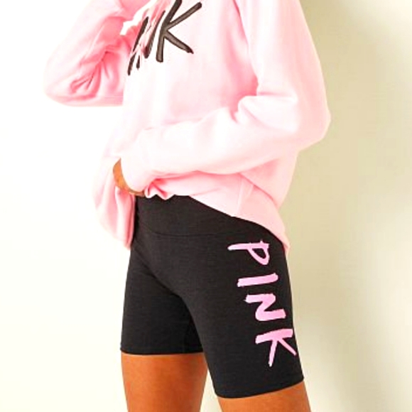 NEW PINK high waist shorts NWT - Picture 1 of 1